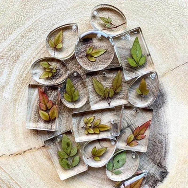 Kit de moules en Silicone pour pendentif porte-clés, bricolage, avec porte-clés, artisanat d'art, ou