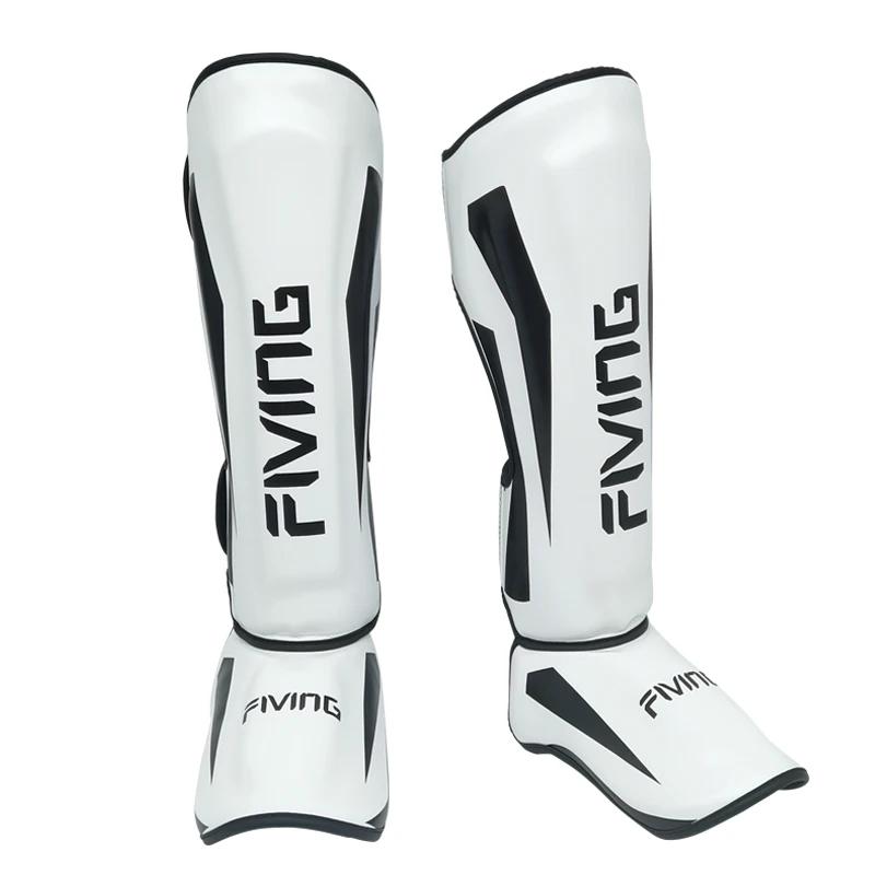 FIVING jeunesse/adulte Muay Thai coup de pied boxe MMA grappin cou-de-pied protège-tibia karaté pied