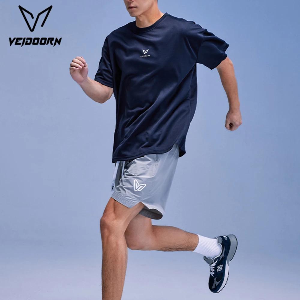 T-shirt course performance femme Veidoorn léger séchage rapide salle sport jogging extérieur
