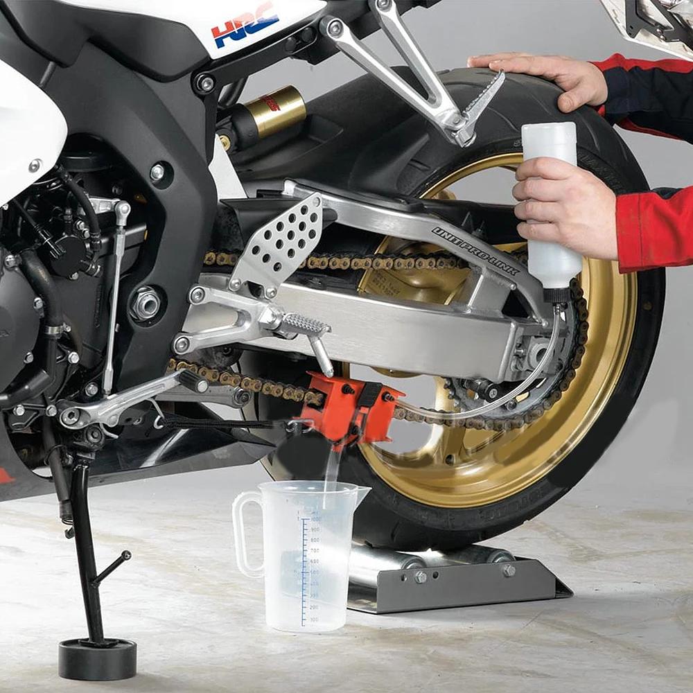 Kit de machine de nettoyage de chaîne de moto, brosse, outil de nettoyage d'engrenage, dispositif d'