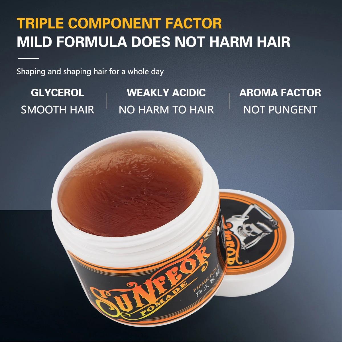 Cire coiffante en argile pour hommes, vente en gros, pour Salon de coiffure, styliste, restauration,