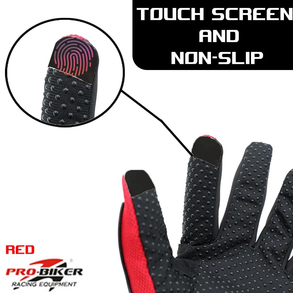 Gants de course de moto Knight, gants de cyclisme avec équipement de protection pour honda Kawasaki