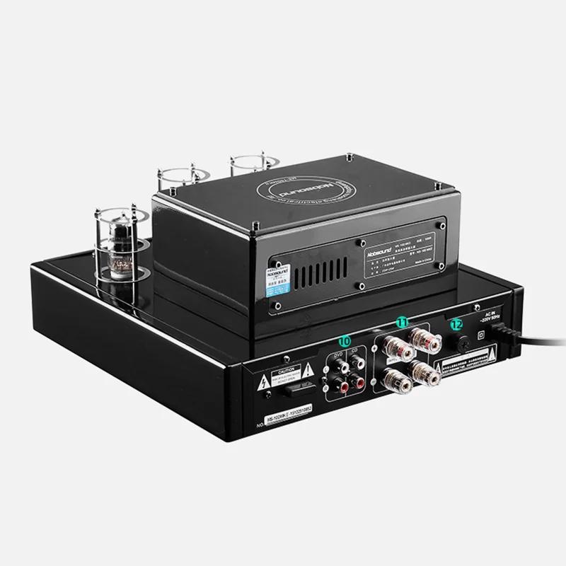 Audiophile-Amplificateur de puissance à tube haute puissance, sans fil, Bluetooth, HiFi, mini ampli