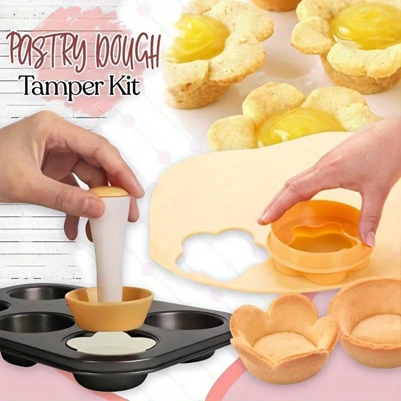 Ensemble de doseur de pâte à pâtisserie, coupe-gâteau en forme de fleur, moule à gâteau créatif, pre