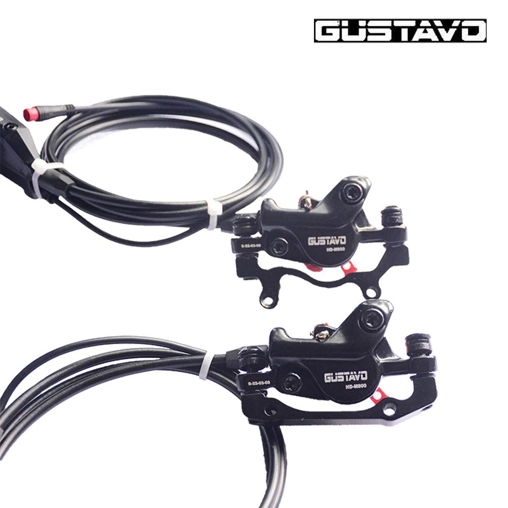GUSTAVD – freins à disque hydrauliques pour vélo électrique, vtt, coupure, prise 2 broches pour Bafa