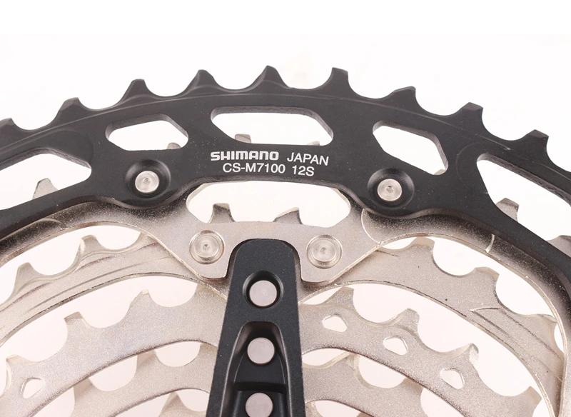 Shimano SLX M7100 Cassette 12s pièces d'équitation d'origine Shimano pour VTT 12 vitesses volant d'i