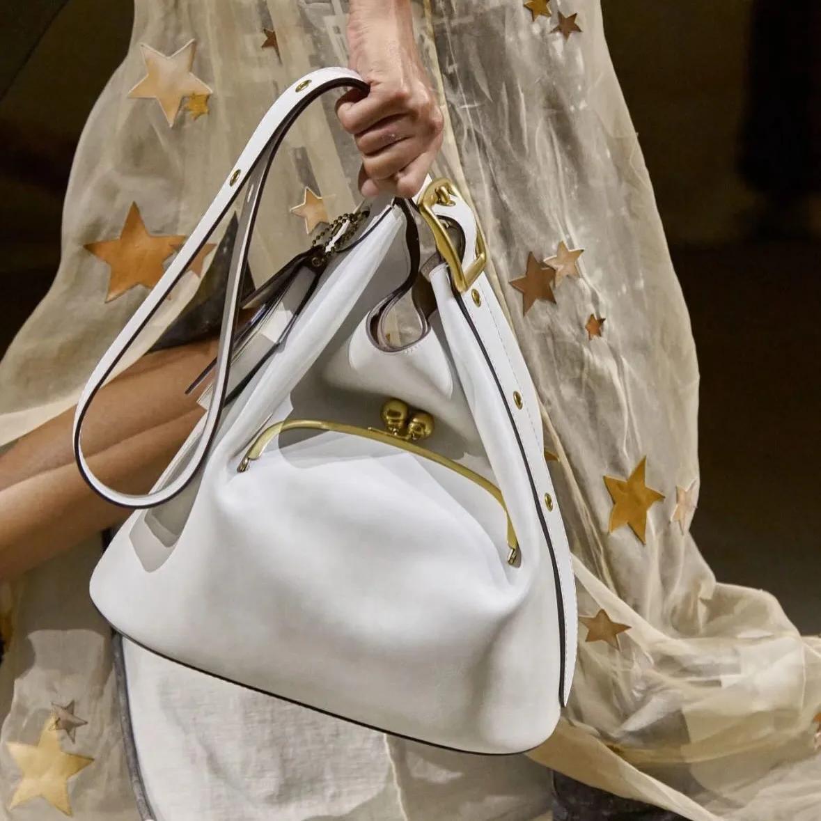 Sac à langer élégant et minimaliste de créateur pour femme, en cuir de luxe, grande capacité, sac à