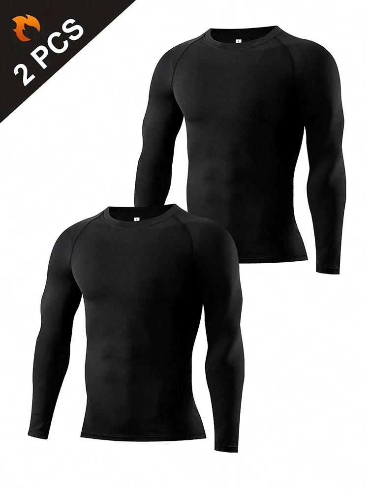 Restez actif et confortable avec des chemises de compression pour hommes – Hauts d'entraînement athl