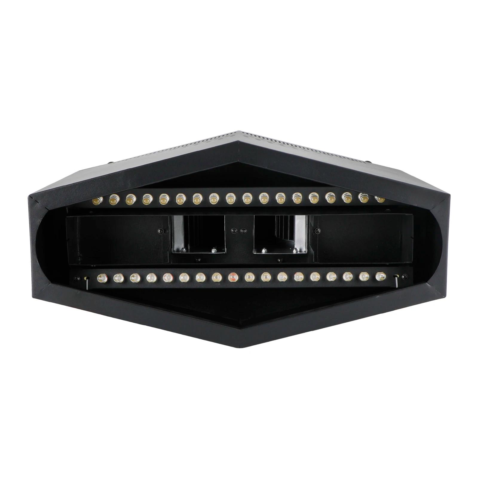 Enquêter de flamme rouge et bleu à 36 LED, lampe de décoration de scène simulée, DJ, fête d'Hallowee