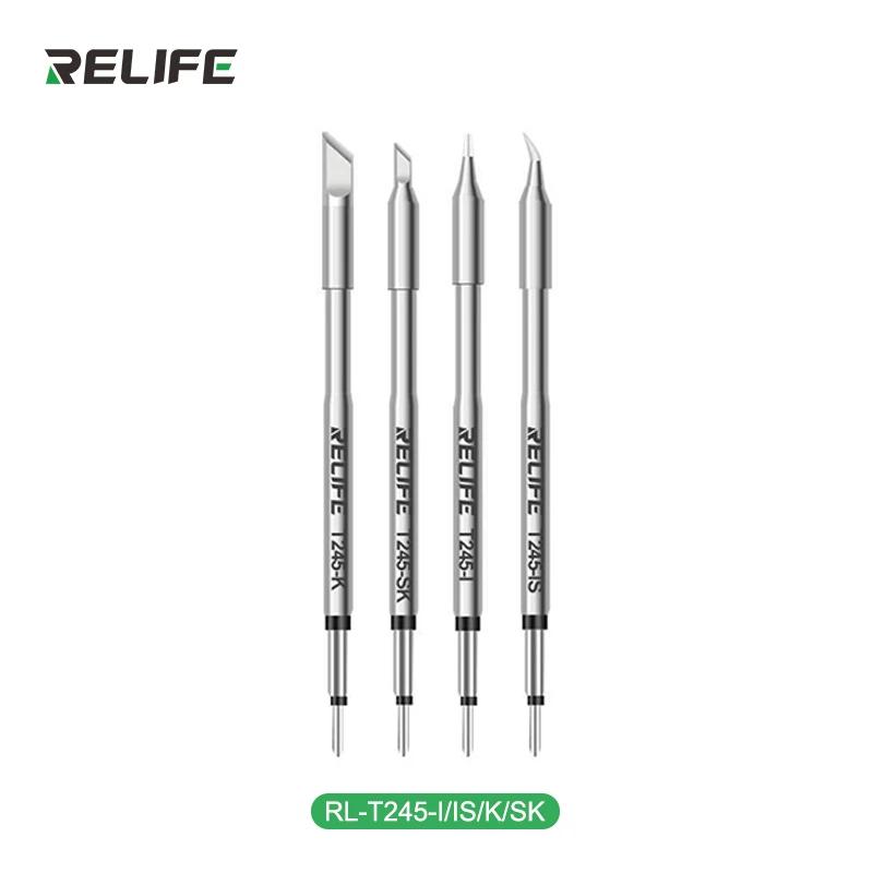 RELIFE pointe de fer à souder Super Fine C210 T245 C245 pointe de fer à souder C210 C115 pour Statio