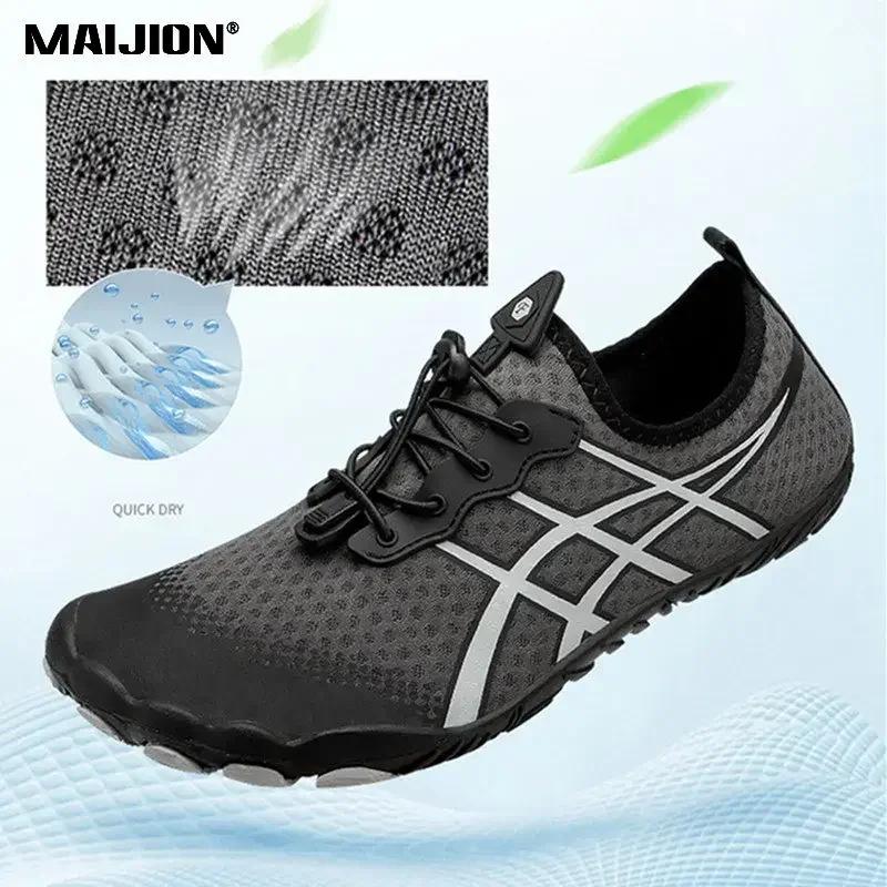 Chaussures aquatiques pour hommes et femmes, antidérapantes, séchage rapide, légères, pour la marche