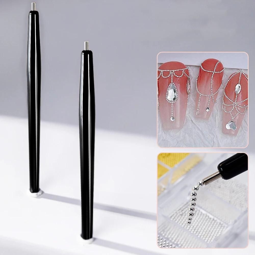 Stylo magnétique pour ongles Vortex/lollipop, œil de chat, crée une ondulation de l'eau, effet tourb