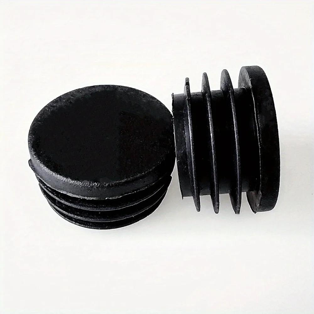 Bouchons de trou en plastique ronds, inserts pour tubes métalliques, bouchons de quincaillerie, clôt