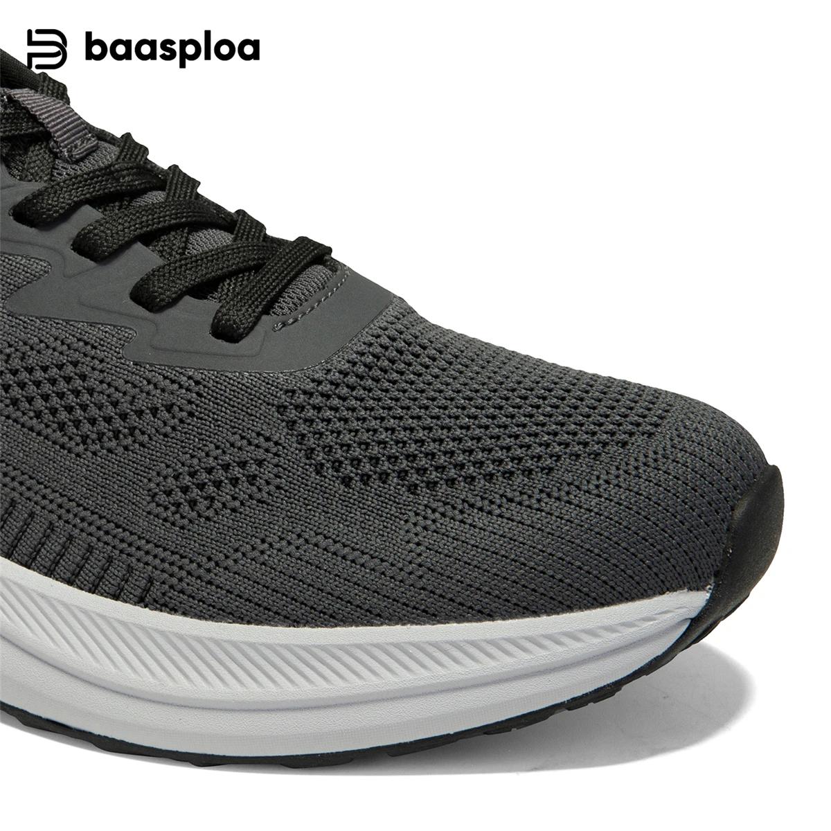 Baasploa hommes chaussures de course en plein air léger professionnel Jogging chaussures de sport mâ
