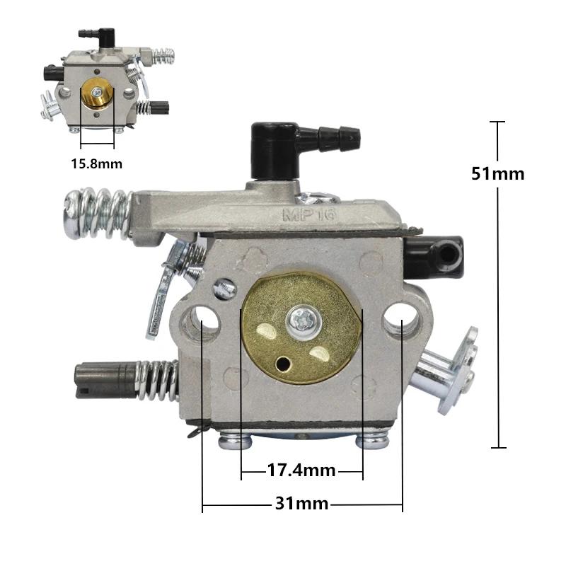 Carburateur de remplacement pour 5800 5200 4500 45cc 52cc 58cc, pièces de tronçonneuse, accessoires