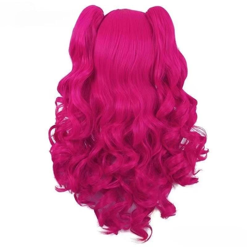 Anime Pinkie Pie Cos PP Pinkamena Diane Pie Cosplay Personnification mon Cos mignon belle perruque r