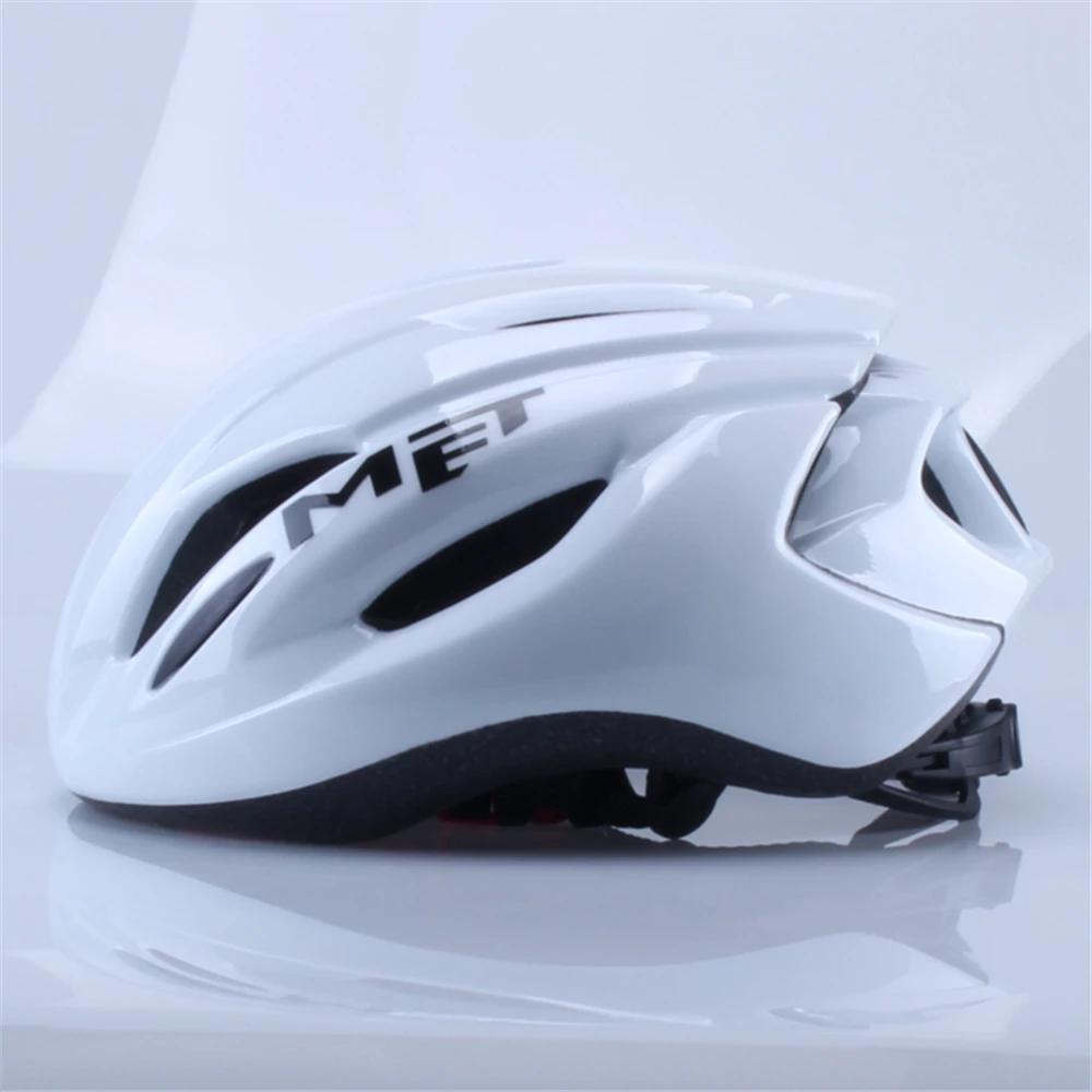 MET-Casque de vélo de route VTT ultraléger pour homme, casquette de sécurité Aero, sports de plein a