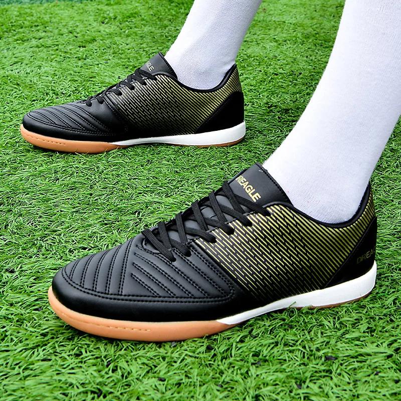 Crampons de Football en salle pour hommes, chaussures de Futsal professionnelles antidérapantes, bot