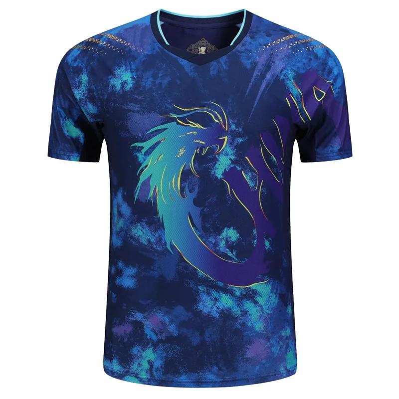 Chine Dragon équipe chemises de Tennis de Table shorts pour hommes femmes tennis ping-pong t-shirt m