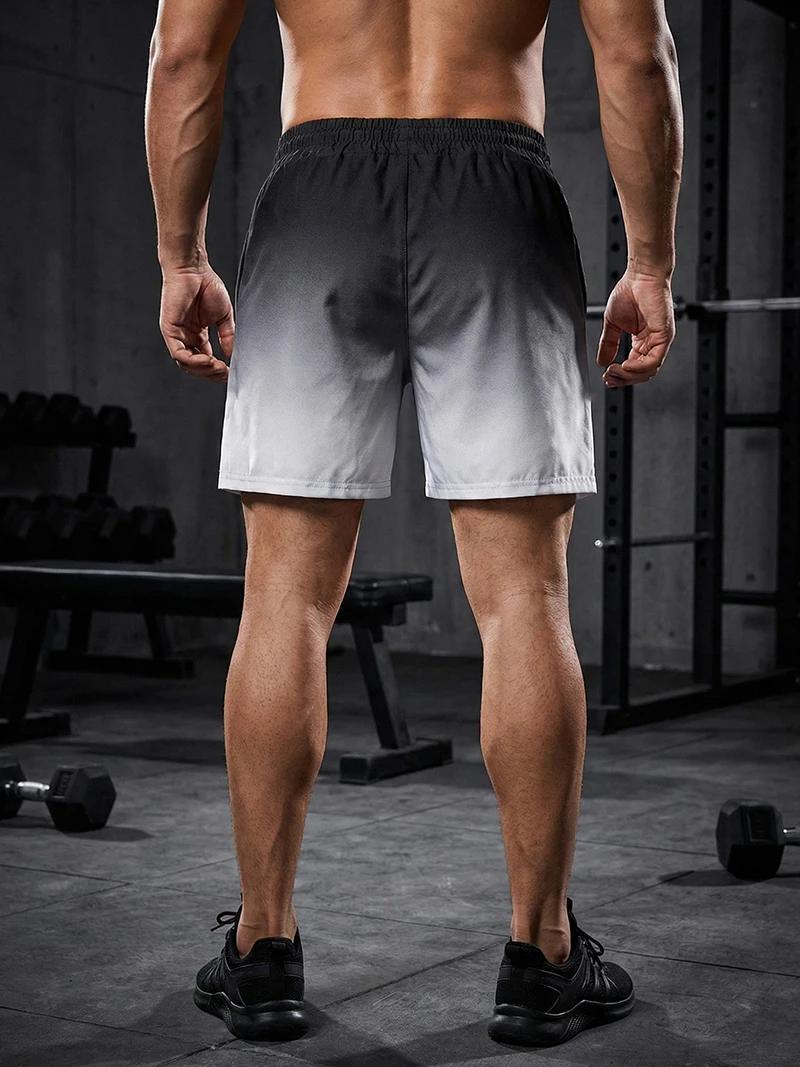 Short de course homme séchage rapide - Poches zippées, extensible, doublure maille, sport été
