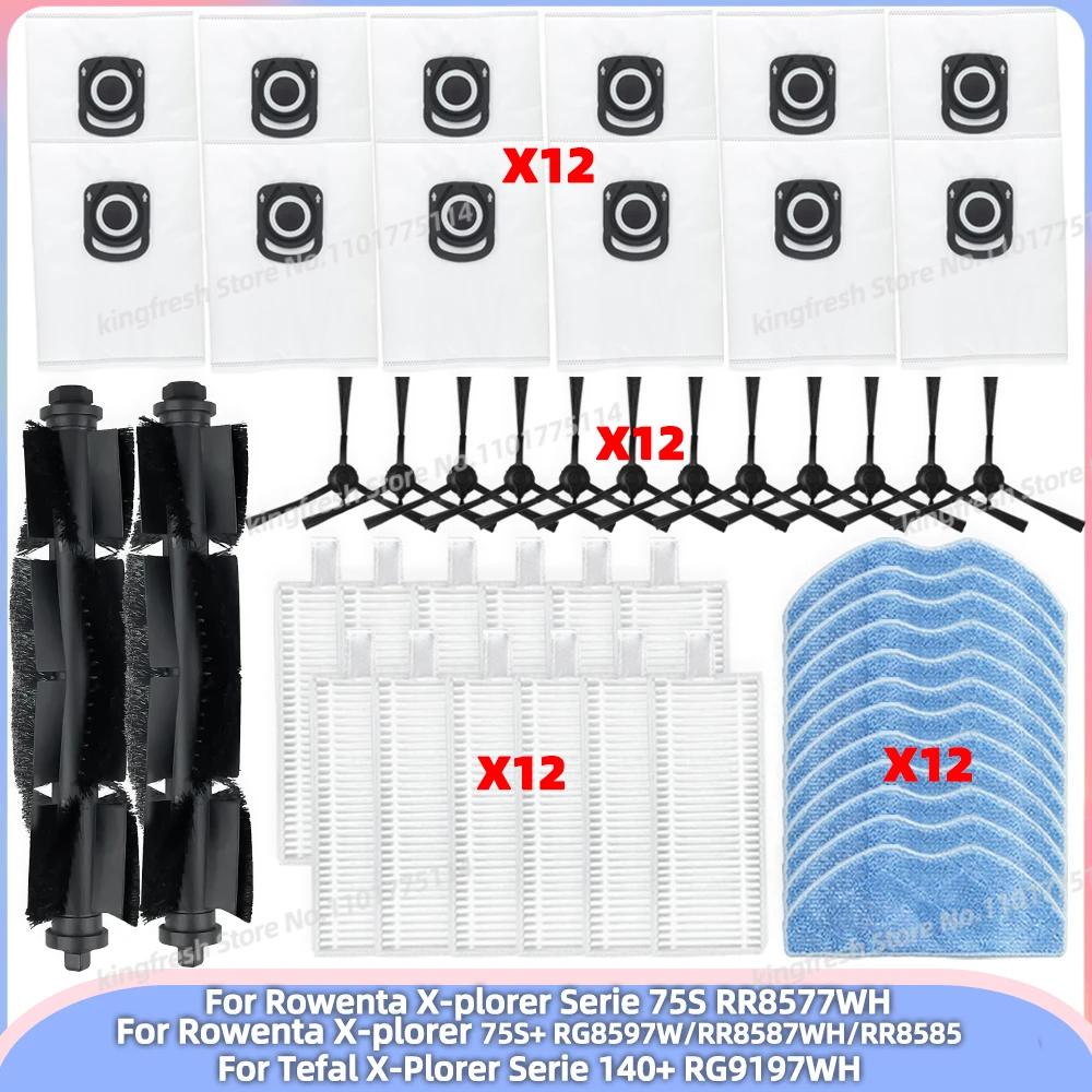 Compatible avec (Rowenta X-plorer Série 65+, 75S RR8577WH, 75S+ RG8597W/RR8587WH/RR8585, Tefal X-Plo
