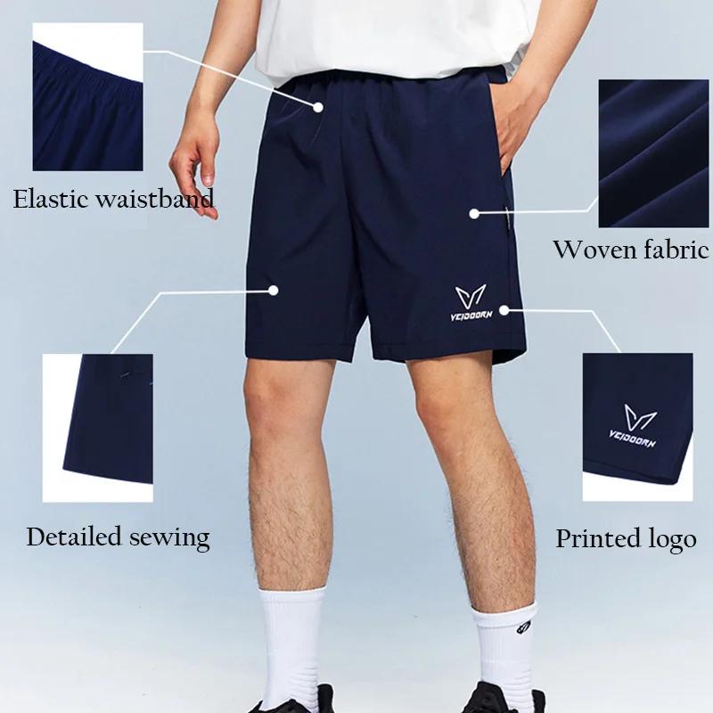 Short de course pour hommes, séchage rapide, respirant, léger, sport, gymnastique, athlétique, entra