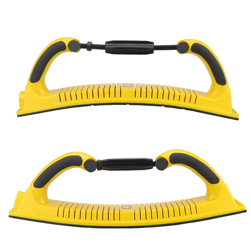 HIFESON 70x400mm bloc de ponçage manuel Machine à papier de verre support de meulage manuel polisseu