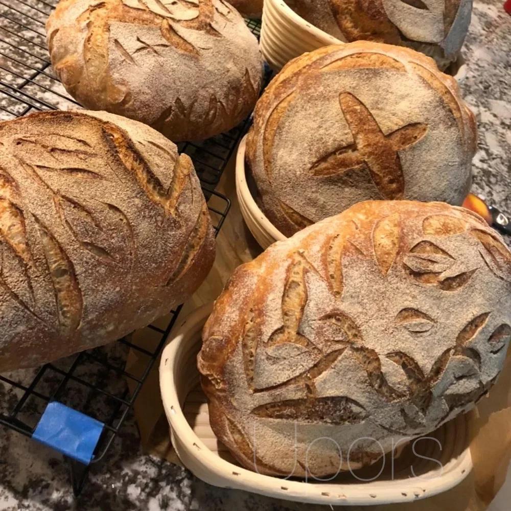 Panier à pain en rotin naturel, bol de cuisson en osier fait à la main, Fermentation de la pâte, pan