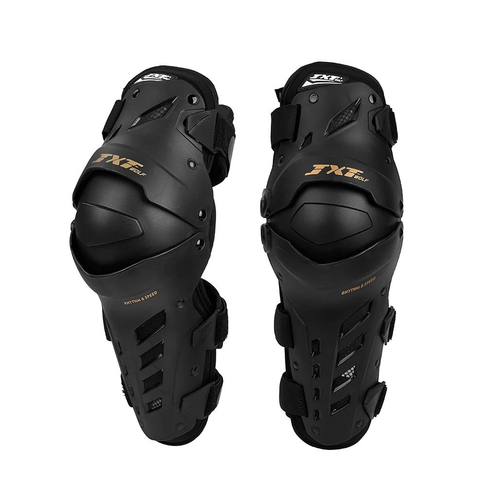 JXT WOLF moto genouillère activité anti-chute protection vélo quatre saisons jambe protection route