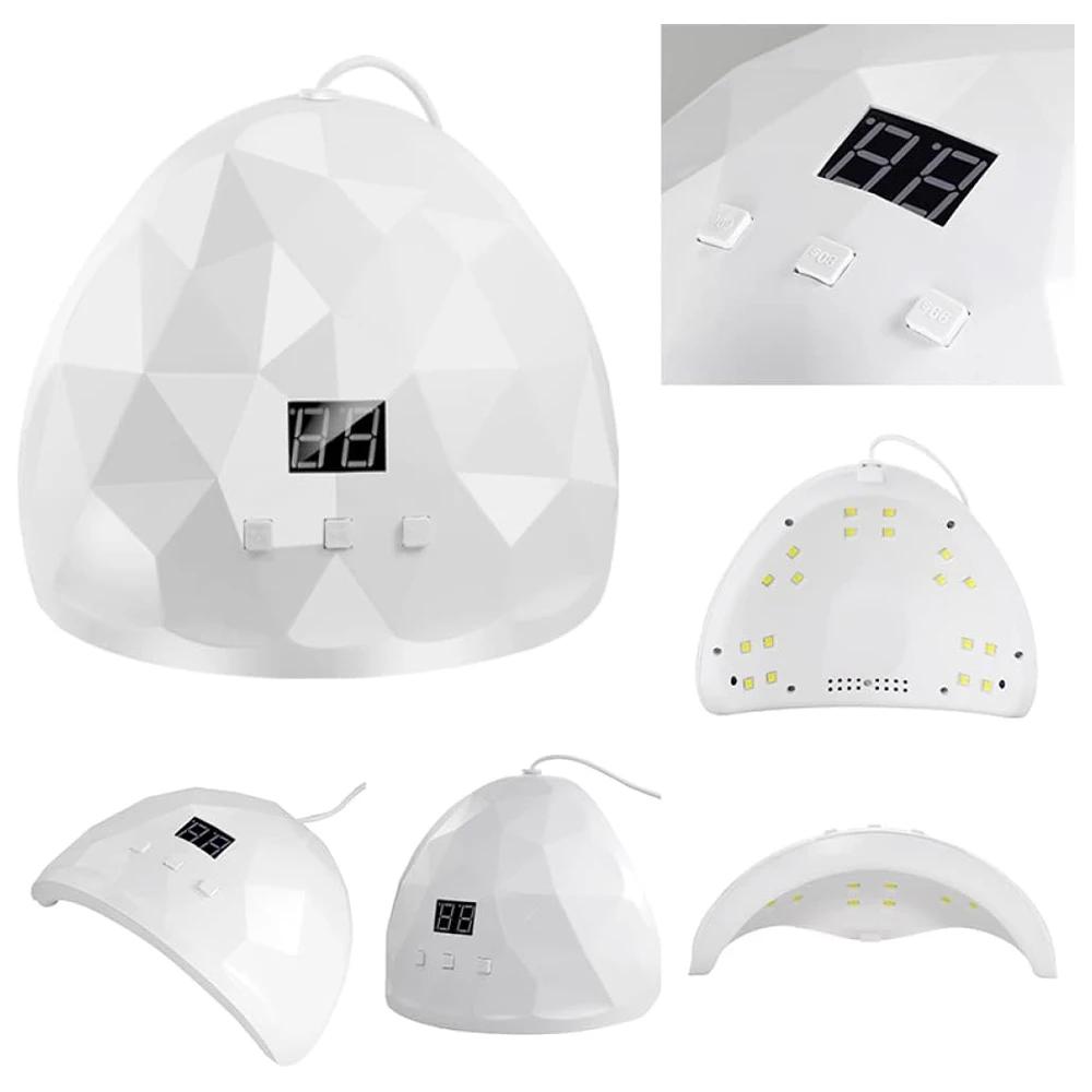 LINMANDA lampe à ongles 88W 18LED lumière Uv pour ongles lampe de durcissement 3 réglage de la minut