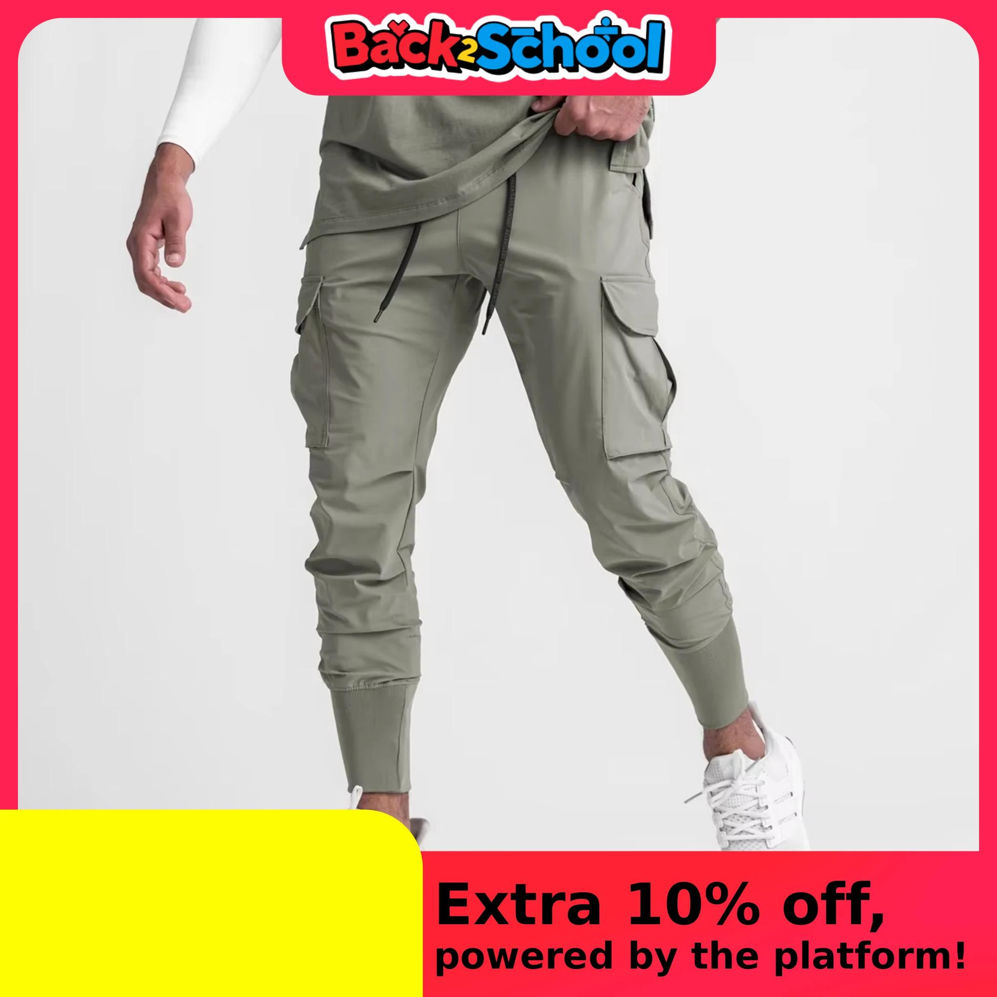 Pantalon de Sport camouflage pour hommes, pantalon de Fitness, fin, ample, extensible, à séchage rap