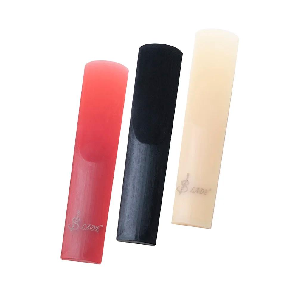 Pack de 3 anches de Saxophone Soprano/Alto/ténor, en résine pour clarinette, accessoires écologiques