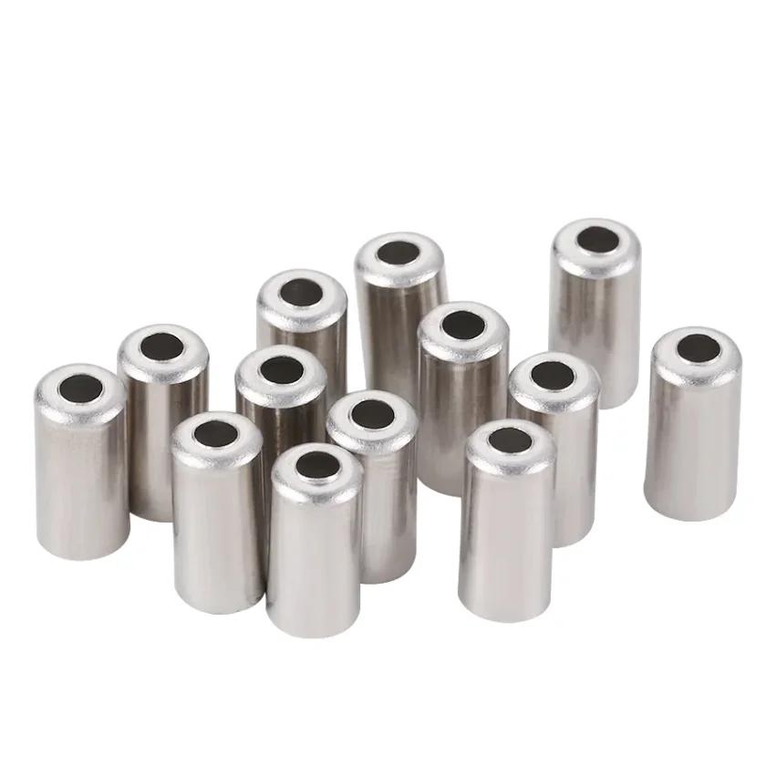 100 pièces 5*10mm vélo VTT manette de vitesse cordon fin couvre ligne de frein capuchon câble boucho