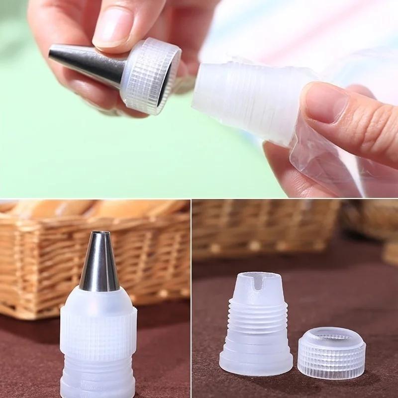 Embouts de douilles de glaçage à la mode, convertisseur de décoration de gâteaux, coupleur, outil de