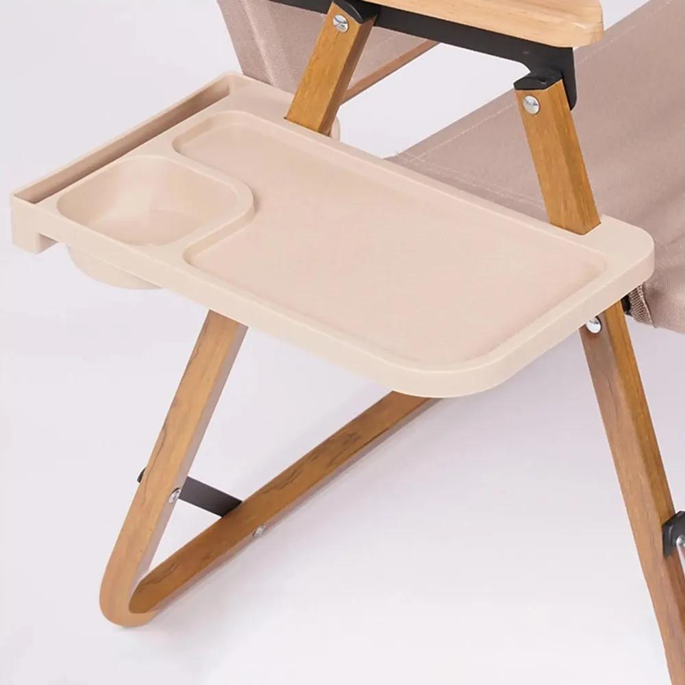 Chaise inclinable à Clip sur le bureau latéral, tasse Portable, support de téléphone, plateau polyva