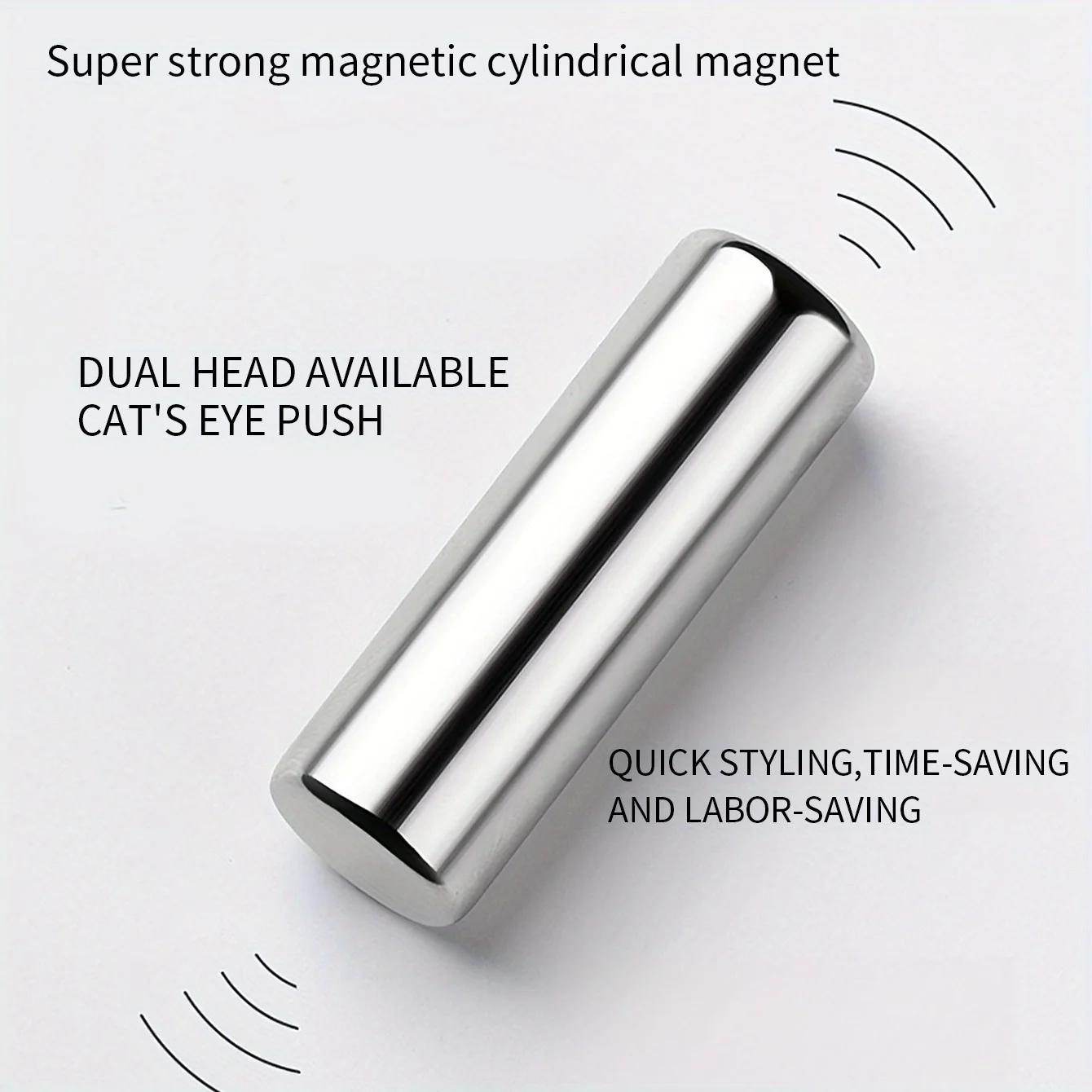 Stylo magnétique rond pour vernis Gel œil de chat, 3X1cm, pour peinture des ongles 3D, bâton magnéti