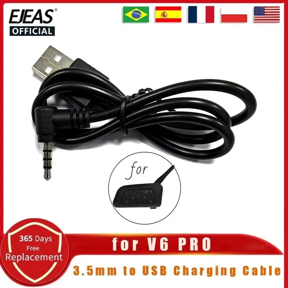 EGuitar-Câble de charge pour casque de moto, casque Bluetooth, accessoires d'interphone, prise vers