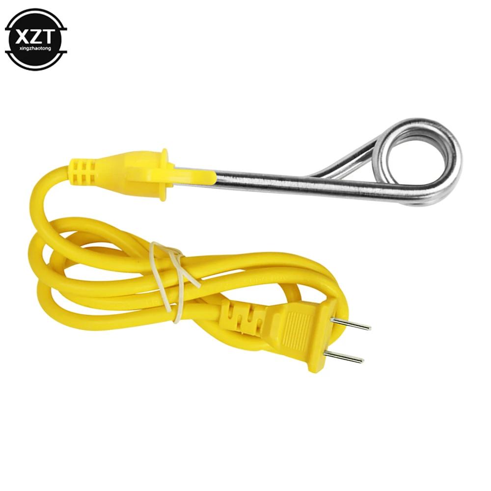 220V 600W Mini chauffe-eau électrique en acier inoxydable chauffage Portable dortoir tasse de voyage