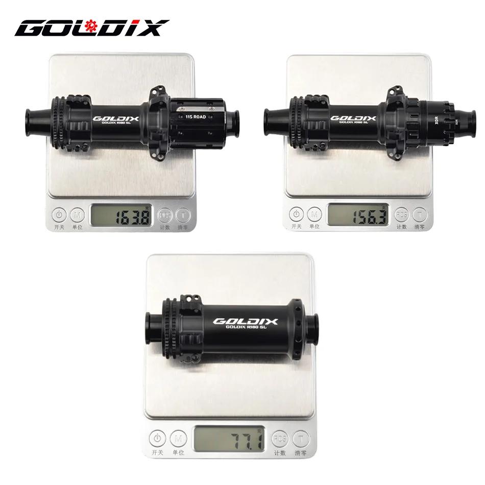 GOLDIX-Moyeu de vélo de route ultraléger R180SL, 240g, 36T, frein à verrouillage central à cliquet,