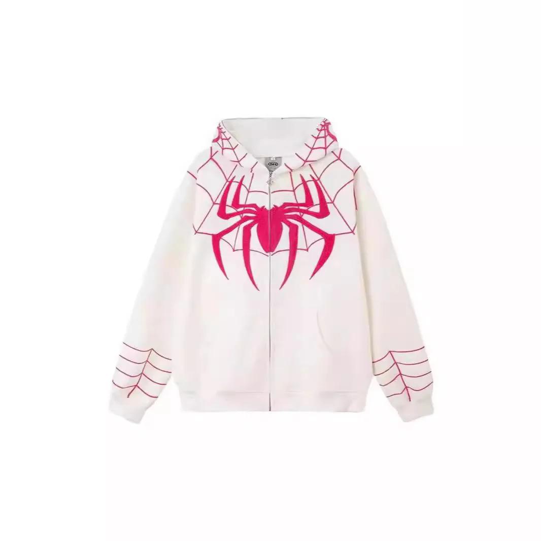 MARVEL Spider Man vêtements d'extérieur hommes femmes mode rue Hip Hop sweat amoureux automne hiver
