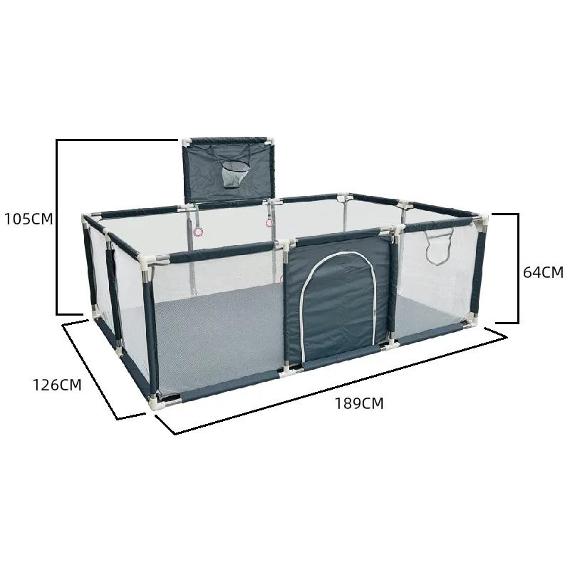 IMBABY parc pour enfants aire de jeux intérieure pour enfants barrière de protection de sécurité gra