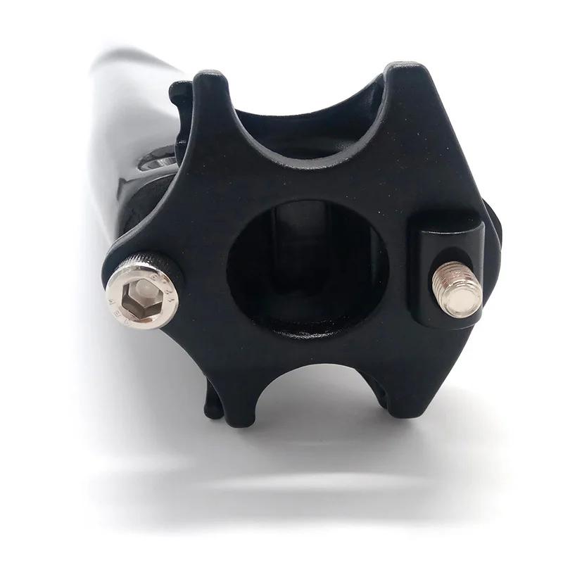 Tige de selle en fibre de carbone 3K, Tube de siège de vélo, noir mat, rouge, sans marque, 27.2/30.8