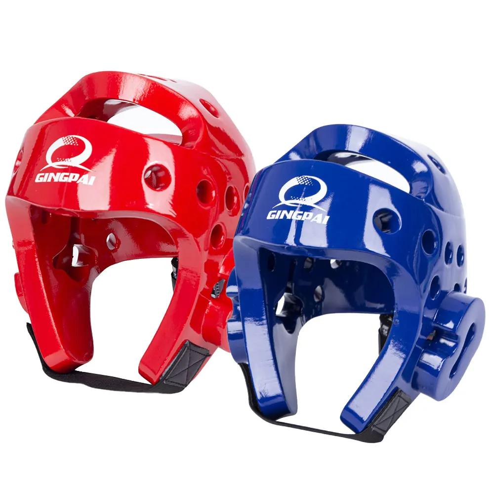 Casque de Taekwondo Sanda kick boxe tête garde couvre-chef protecteur Sparring équipement casque kar