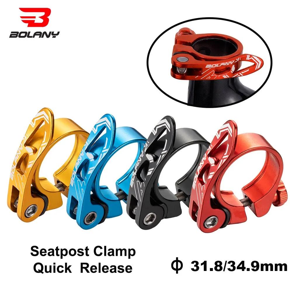 BOLANY-Collier de serrage de tige de dégager de vélo VTT, dégagement rapide, alliage ultraléger, acc
