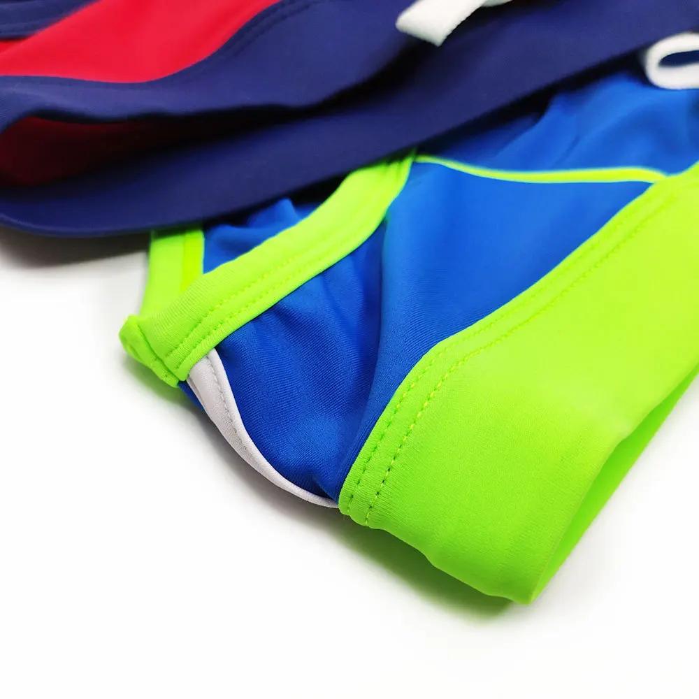 Maillot de bain pour hommes, culotte de plage, Sexy, respirant, culotte hi-q, Boxer, costume de bain