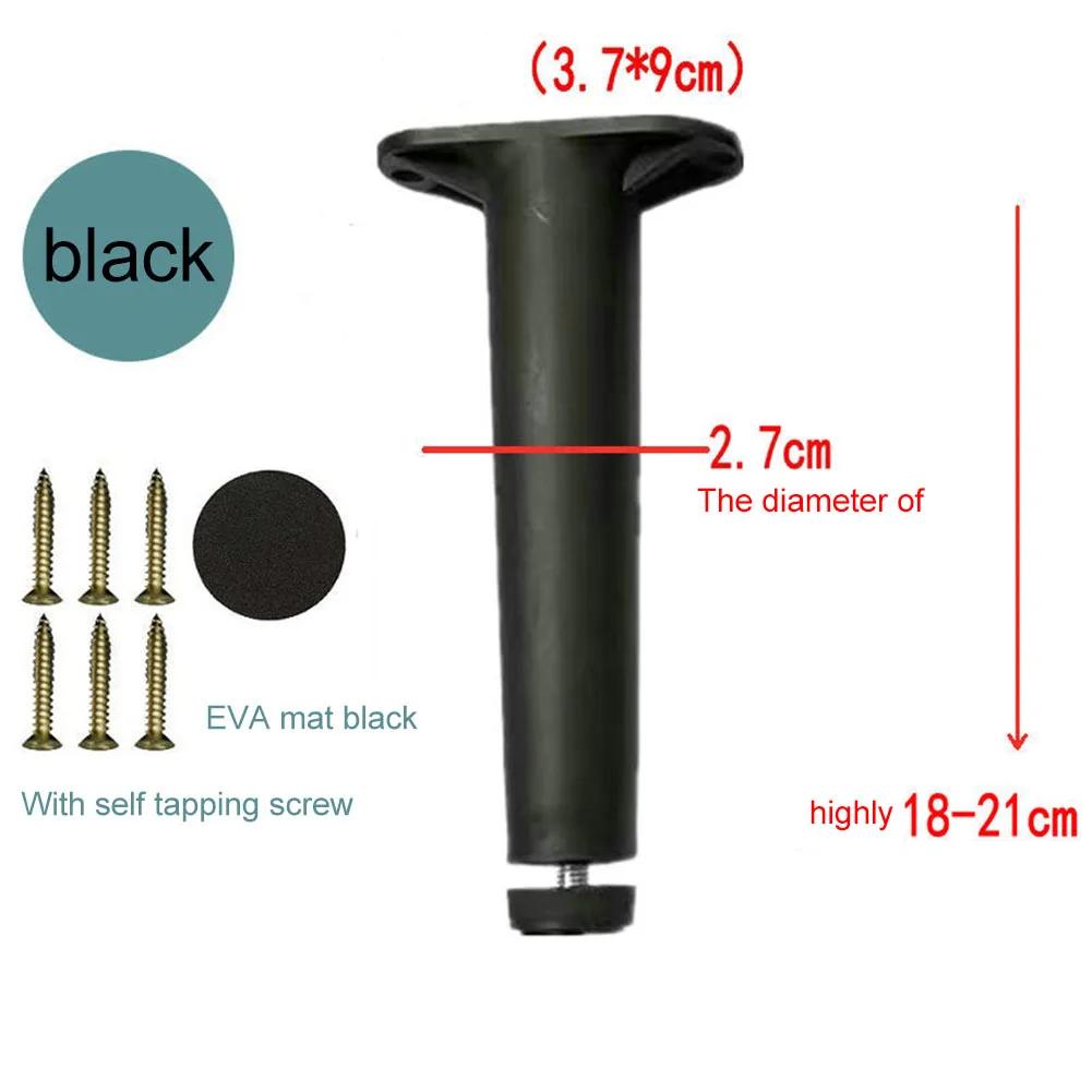 1 pièces Support de poutre de lit fixateur de pied télescopique réglable en plastique meubles jambe