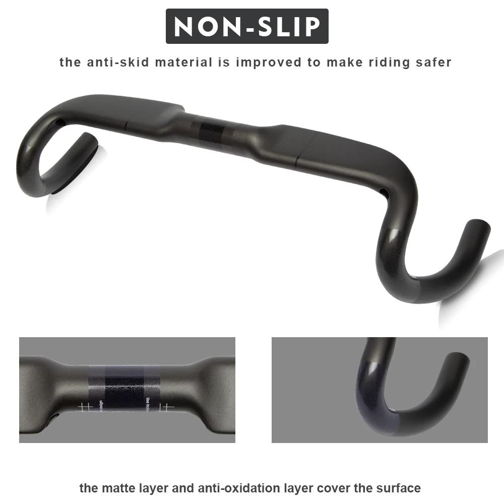 Guidon de vitesse de vélo de gravier de cyclisme RXL SL 31.8 guidon de route en carbone pour routage