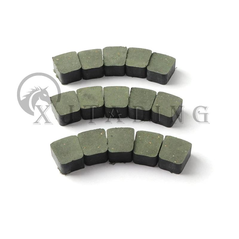 Plaquettes d'embrayage de moteur de haute qualité, forme carrée verte de remplacement adaptées au ta