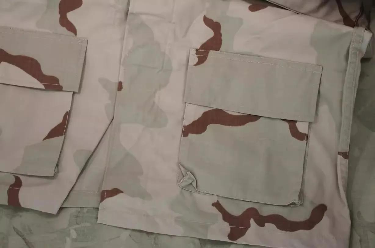 Uniforme combat désert TOM DCU tactique : camouflage plein air entraînement chasse