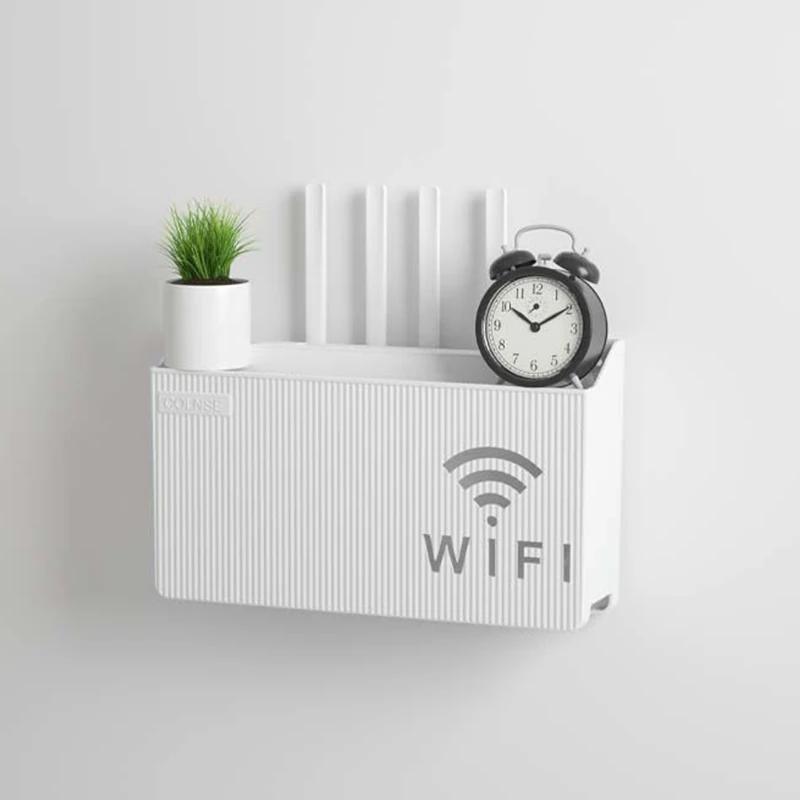 Support de rangement pour routeur, boîte de rangement pour décodeur TV